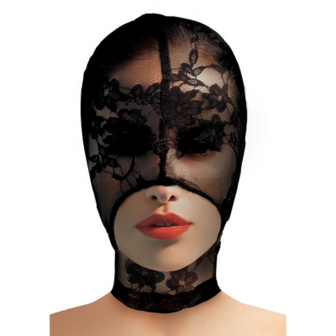 Lace Seduction - Kanten Bondage Masker