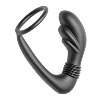 Cobra - Silicone Prostate Massager en Cockring