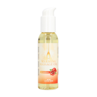 Verwarmende Massageolie met Granaatappel - 100 ml