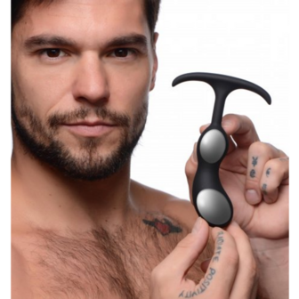 Premium Silicone Weighted Prostate Plug - Klein