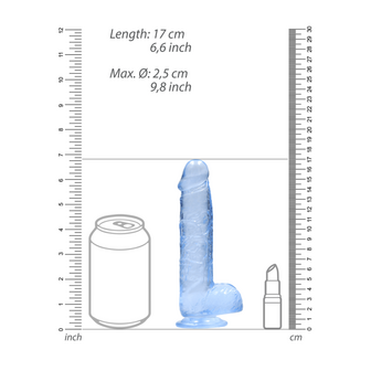 Realistische Dildo met Ballen - 6 / 15 cm