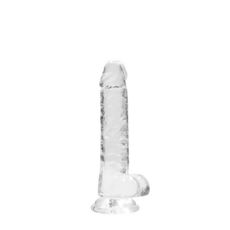 Realistische Dildo met Ballen - 7 / 18 cm