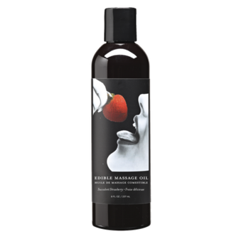 Strawberry Edible Massage Oil - 8 fl oz / 237 ml