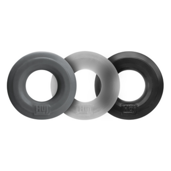 Huj3 - Cockring 3-pack - Tar / Ice / Stone