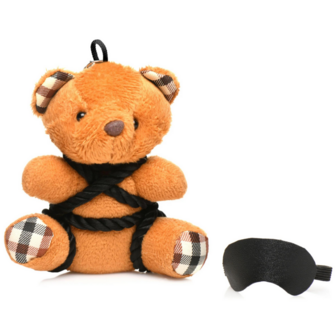 Touw Teddybeer Sleutelhanger - Bruin