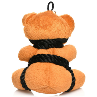 Touw Teddybeer Sleutelhanger - Bruin