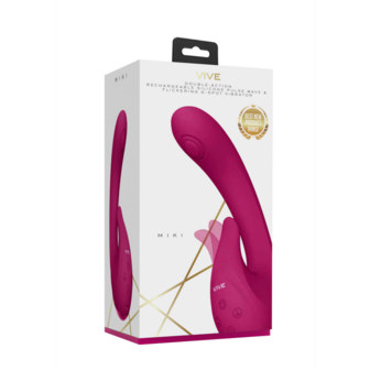 Miki - Pulse Wave  Flickering G-Spot Vibrator - Pink