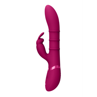 Sora - Up  Down Stimulating Rings, Vibrating G-Spot Rabbit - Pink