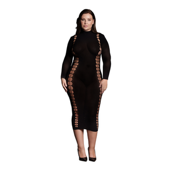 Carme XI - Jurk met Col - Plus Size