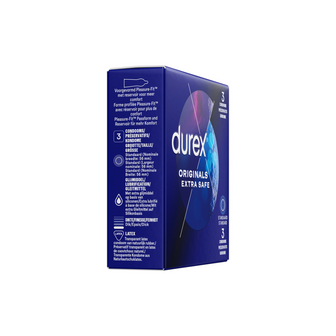 Originals Extra Safe - Condoms - 3 Stuks