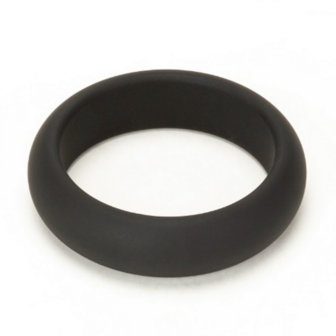 Silicone 42mm Ring - Zwart