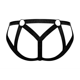 Strappy Ring Jock - L/XL - Zwart