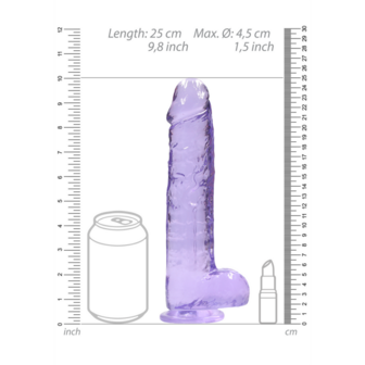 Realistisch Dildo met Ballen - 9 / 23 cm