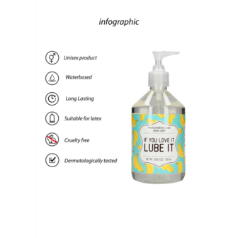 Als je ervan houdt. Smeer het - Masturbatielubricant - 17 fl oz / 500 ml