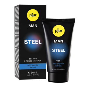 MAN - Steel Gel - Glijmiddel en Massagegel - 2 fl oz / 50 ml