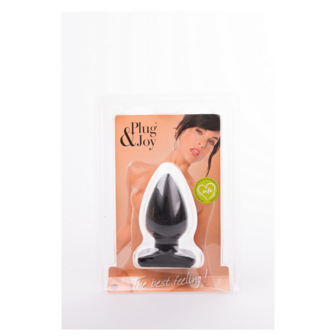 Buttplug en Joy - M - Zwart