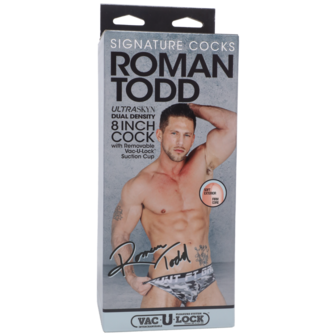 Roman Todd - Realistic ULTRASKYN Dildo - 8 / 20 cm - Vanilla