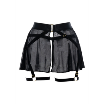 Some Like it Hot - Harness en Rok - OS - Zwart