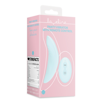 Panty Vibrator met Afstandsbediening - Arctic Blue