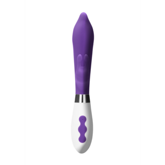 Adonis - Oplaadbare Rabbit Vibrator - Paars