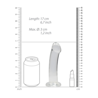 Non-Realistische Dildo met Zuignap - 7 / 17 cm