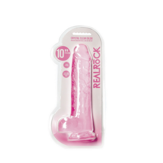 Realistische Dildo met Ballen - 10 / 25,4 cm