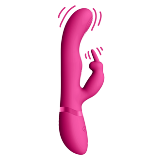 Mei - Dual Pulse-Wave  Vibrating C-spot  G-Spot Rabbit - Roze