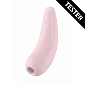 Curvy 2Plus - Air Pulse Stimulator en Vibratie - Roze - Tester