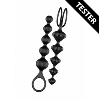 Love Beads Set van 2 - Zwart - Tester