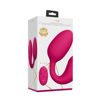 Aika - Pulse Wave  Vibrating Love Egg - Roze