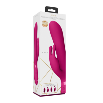 Chou - G-Spot Rabbit  Clitoral Stimulator - Roze