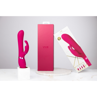 Chou - G-Spot Rabbit  Clitoral Stimulator - Roze