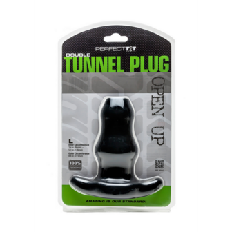 Dubbele Tunnel Plug - Holle Butt Plug - L