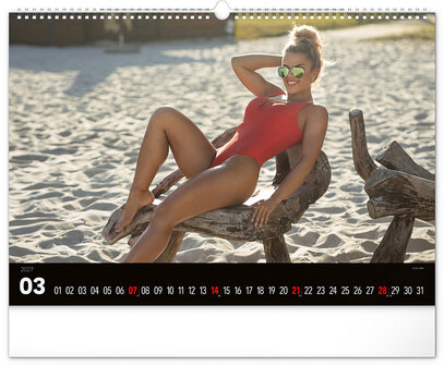 Naaktkalender Summer Paradise 2027