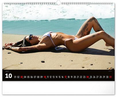 Naaktkalender Summer Paradise 2027