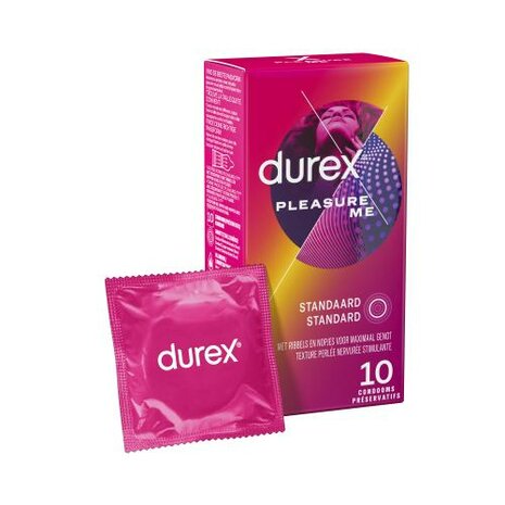 Durex Pleasure Me Condooms - 10 st.
