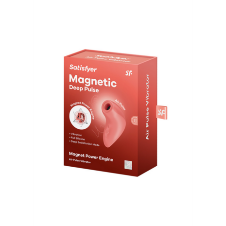 Magnetic Deep Pulse - Air Pulse Vibrator - Terracotta