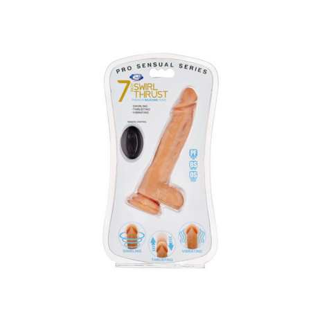 Pro Sensual Swirl Thrust - Dildo - 7 / 18 cm