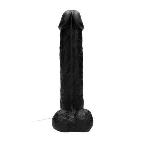 Vibrerende Realistische Cock met Scrotum - 11 / 28 cm