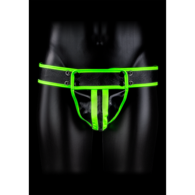 Gestreepte Jockstrap - Glow in the Dark - L/XL