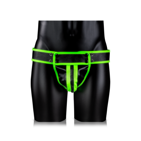 Gestreepte Jockstrap - Glow in the Dark - L/XL