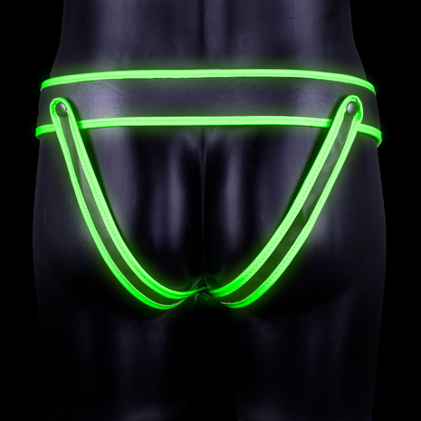 Gestreepte Jockstrap - Glow in the Dark - L/XL