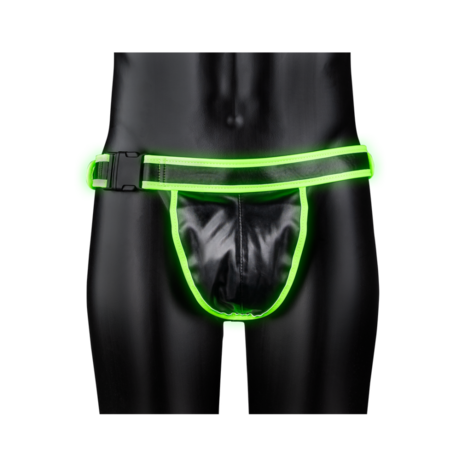 Jockstrap met Buckle - Glow in the Dark - S/M