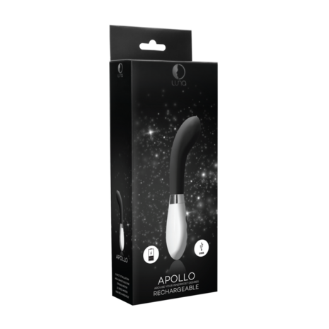 Apollo - Oplaadbare Vibrator - Zwart