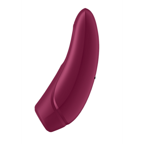 Curvy 1Plus - Air Pulse Stimulator and Vibration - Rose Red