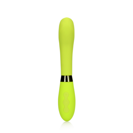 Siliconen G-Spot Vibrator - Lime Passion