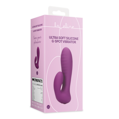 Ultra Soft Silicone G-Spot Vibrator - Orchidee Paars