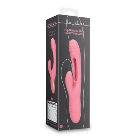 Flapperende G-Spot Rabbit Vibrator - Roze Arabesque