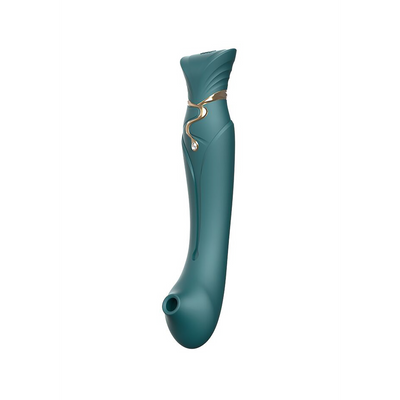 Queen - G-Spot Vibrator en Air Pulse Stimulator