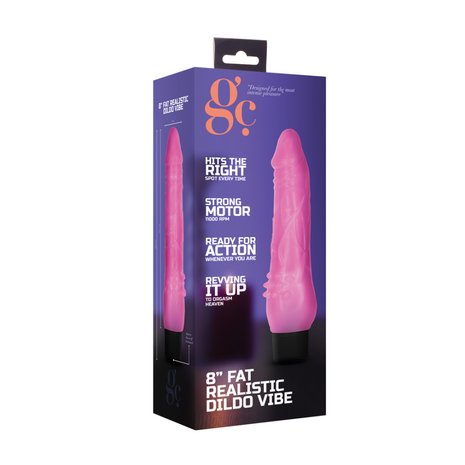 Dikke Realistische Dildo Vibrator - 8 / 20 cm